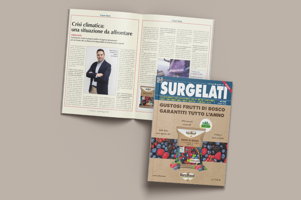Versilfood - Intervista Surgelati Magazine Diego Romanini